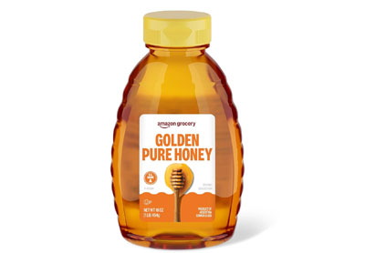 Image: Amazon Grocery Golden Pure Honey (1Lb)