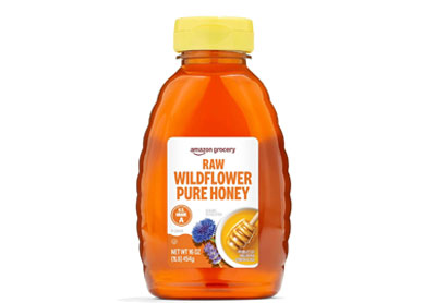 Image: Amazon Grocery Raw Wildflower Pure Honey (1Lb)