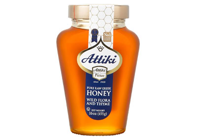 Image: Attiki Pure Greek Honey with Wild Flora and Thyme (455g)