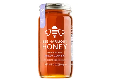 Bee Harmony American Raw Wildflower Honey (340g)