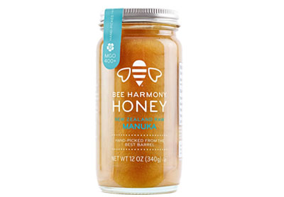 Image: Bee Harmony New Zealand Raw Manuka Honey MGO 400+ (340g)