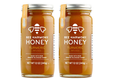 Image: Bee Harmony Turmeric Infused Honey (340g x 2 Pack)