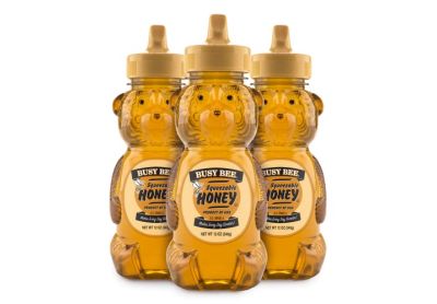 Image: Busy Bee Squeezable Honey (340g x 3 Pack)