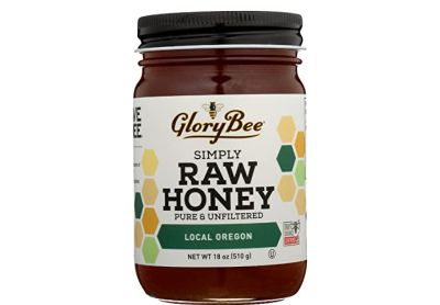 Image: GloryBee Simply Raw Honey Pure & Unfiltered Local Oregon (510g)