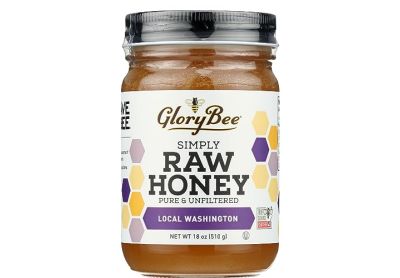 Image: GloryBee Simply Raw Honey Pure & Unfiltered Local Washington (510g)