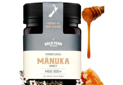 Image: Gold Fern Monofloral Manuka Honey MGO 200+ (250g)