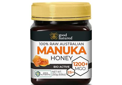 Image: Good Natured 100% Raw Australian Manuka Honey Bio Active MGO 1200+ (250g)