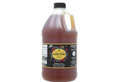 Image: Honey Feast Flower Powered Allergy Blend Wildflower Honey (6Lb)