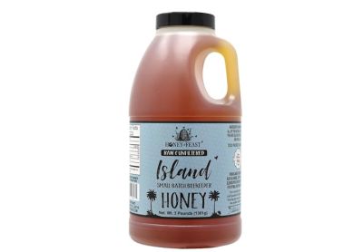 Image: Honey Feast Raw & Unfiltered Island Honey (3Lb)