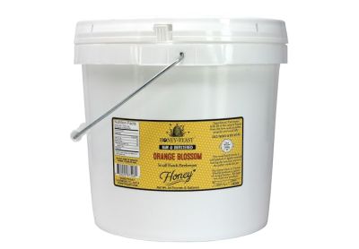 Image: Honey Feast Raw & Unfiltered Orange Blossom Honey (24Lb)