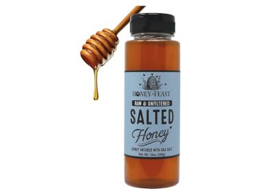 Image: Honey Feast Raw & Unfiltered Salted Honey (340g)