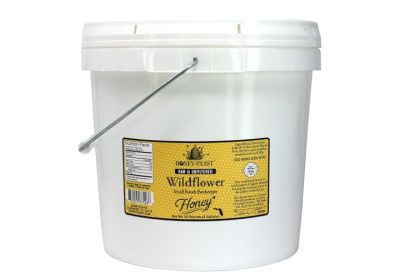 Image: Honey Feast Raw & Unfiltered Wildflower Honey (24Lb)