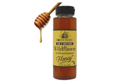 Image: Honey Feast Raw & Unfiltered Wildflower Honey (340g)