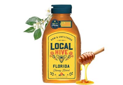 Image: Local Hive Raw & Unfiltered Florida Honey Blend (454g)