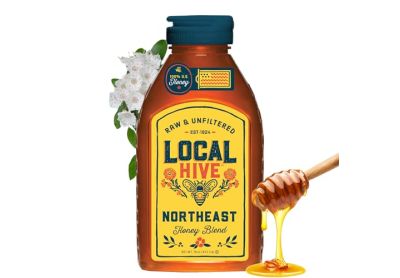 Image: Local Hive Raw & Unfiltered Northeast Honey Blend (454g)