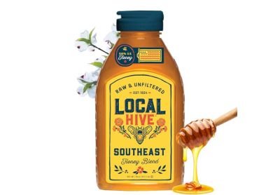 Image: Local Hive Raw & Unfiltered Southeast Honey Blend (454g)