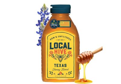 Image: Local Hive Raw & Unfiltered Texas Honey Blend (454g)