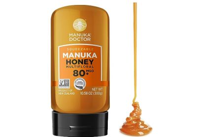Image: Manuka Doctor Manuka Honey Multifloral MGO 80+ (300g)