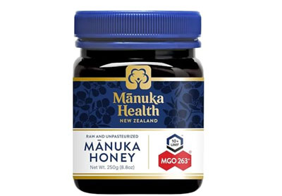 Image: Manuka Health Raw Manuka Honey UMF 10+ & MGO 263+ (250g)