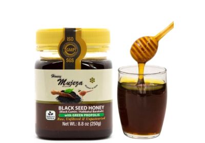 Image: Mujeza Al-Shifa Black Seed Honey with Green Propolis (250g)