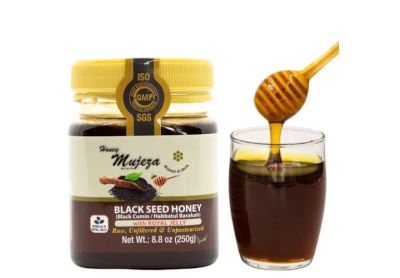 Image: Mujeza Al-Shifa Black Seed Honey with Royal Jelly (250g)