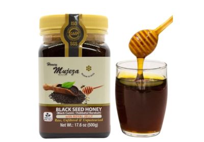 Image: Mujeza Al-Shifa Black Seed Honey with Royal Jelly (500g)