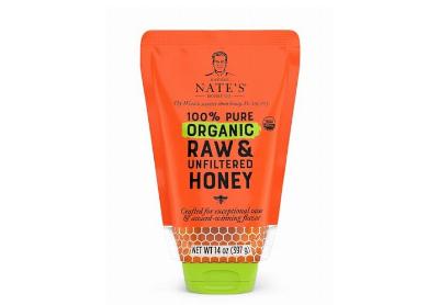 Image: Nature Nate's 100% Pure Organic Raw & Unfiltered Honey (397g)