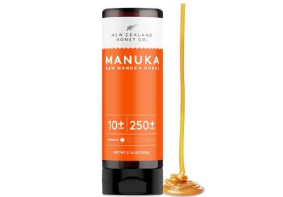 Image: New Zealand Honey Co. Raw Manuka Honey UMF 10+ & MGO 250+ (500g)