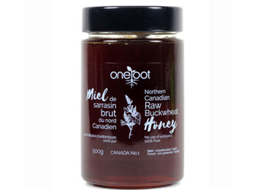 Image: Oneroot Northern Canadian Raw Buckwheat Honey (500g)