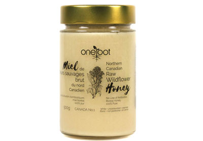 Image: Oneroot Northern Canadian Raw Wildflower Honey (500g)