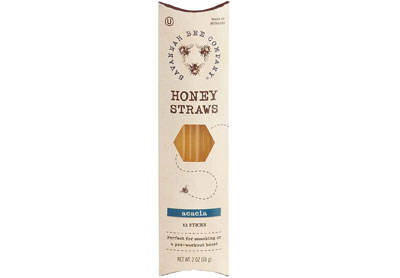 Image: Savannah Bee Honey Straws (12 Count)