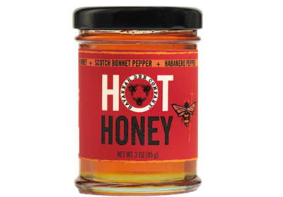Image: Savannah Bee Hot Honey with Scotch Bonnet & Habanero Peppers (85g)