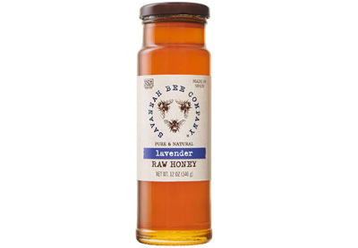 Image: Savannah Bee Pure & Natural Lavender Raw Honey (340g)