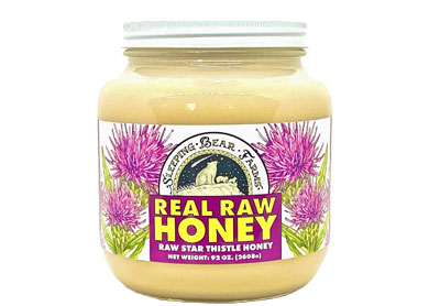Image: Sleeping Bear Farms Real Raw Honey Raw Star Thistle Honey (2608g)