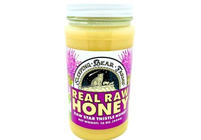 Image: Sleeping Bear Farms Real Raw Honey Raw Star Thistle Honey (454g)