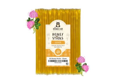 Image: The Honey Jar Clove Honey Sticks (20 Count)