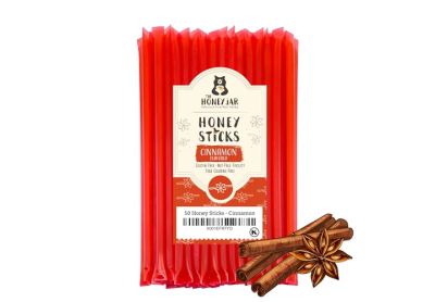 Image: The Honey Jar Honey Sticks Cinnamon Flavor (50 Count)