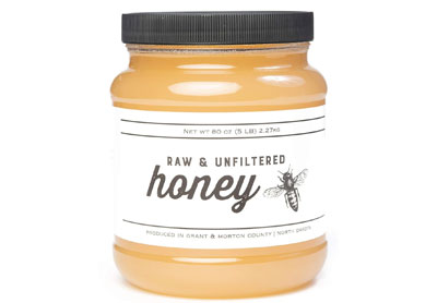 Image: TJO Bees Raw & Unfiltered Honey (5Lb)