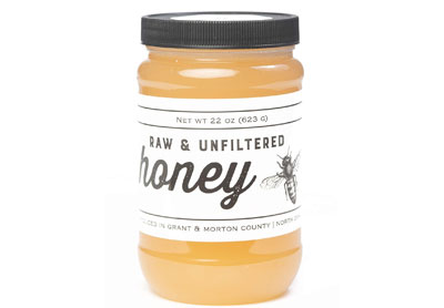 Image: TJO Bees Raw & Unfiltered Honey (623g)