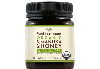 Image: Wedderspoon Organic Raw Manuka Honey KFactor 16 (250g)