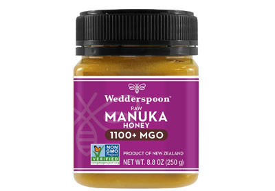 Image: Wedderspoon Raw Manuka Honey MGO 1100+ (250g)