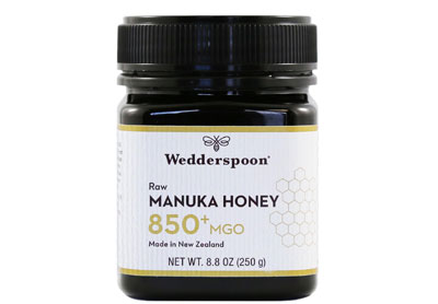 Image: Wedderspoon Raw Manuka Honey MGO 850+ (250g)