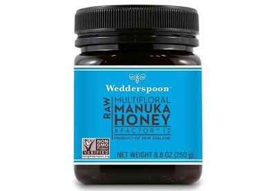 Image: Wedderspoon Raw Multifloral Manuka Honey KFactor 12 (250g)