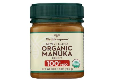 Image: Wedderspoon Zealand Organic Manuka Honey MGO 100+ (250g)