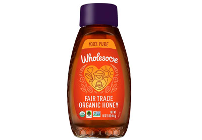 Image: Wholesome Fair Trade Organic Honey (454g)
