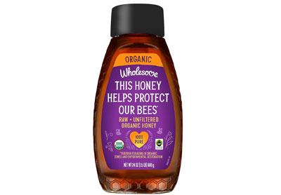 Image: Wholesome Raw + Unfiltered Organic Honey (680g)