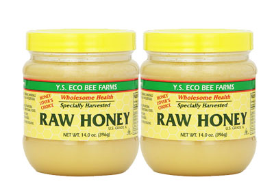 Image: YS Eco Bee Farms Honey Wholesome Health Specially Harvested Raw Honey (396g x 2 Pack)