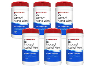 Image: Pharma-c-wipes 70% Isopropyl Alcohol Wipes (by Pharma-c-wipes)