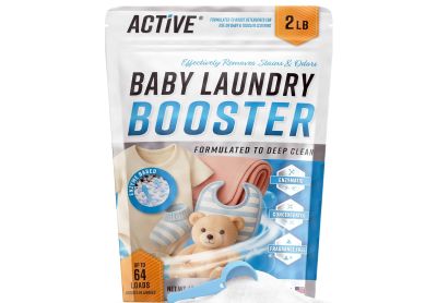 Image: Active 64-Loads Scent Free Baby Laundry Booster Powder (2Lb)