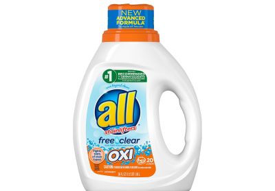 Image: All 20-Loads Free Clear Oxi Scent Free Laundry Detergent Liquid (1.06L)